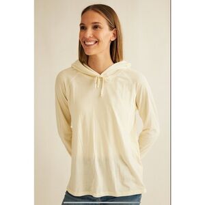 SQN SPORT HOODIE PULL ON SOFT COMFY COZY LOUNGE SPORTY MINIMALIST YOGA WORKOUT S